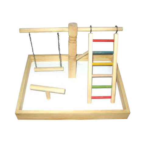 Large Wooden Table Top Playstand, 20" x 15" x 14"