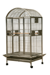 Stainless Steel - Extra Large Dome Top Bird Cage- 40" X 30" X 65"