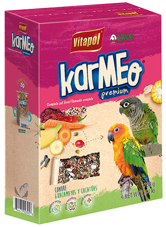 KARMEO Premium Food for Conures 2.2lb (zipper bag)
