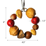 Small Tropical Delight - Deluxe Mixed Nut Ring Jr. - 4" x 4" x 4"
