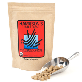 Harrisons Bird Foods -  High Potency Coarse for Medium to Large Sized Birds - 1lb